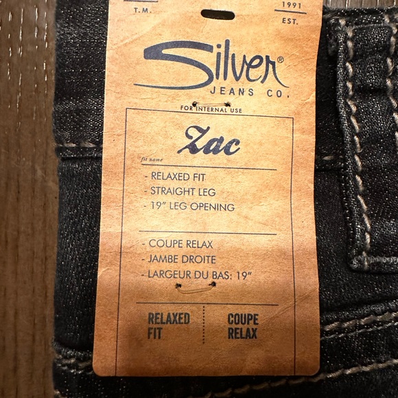Silver Men’s Jeans - Picture 4 of 4